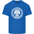 A Viking Ship Thor Odin Valhalla Mens Cotton T-Shirt Tee Top Royal Blue