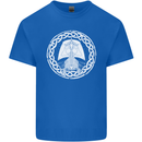 A Viking Ship Thor Odin Valhalla Mens Cotton T-Shirt Tee Top Royal Blue