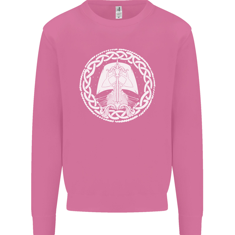 A Viking Ship Thor Odin Valhalla Mens Sweatshirt Jumper Azalea