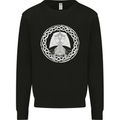 A Viking Ship Thor Odin Valhalla Mens Sweatshirt Jumper Black