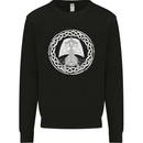A Viking Ship Thor Odin Valhalla Mens Sweatshirt Jumper Black