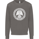 A Viking Ship Thor Odin Valhalla Mens Sweatshirt Jumper Charcoal