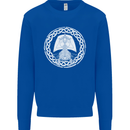 A Viking Ship Thor Odin Valhalla Mens Sweatshirt Jumper Royal Blue