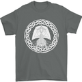 A Viking Ship Thor Odin Valhalla Mens T-Shirt 100% Cotton Charcoal