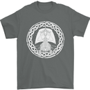 A Viking Ship Thor Odin Valhalla Mens T-Shirt 100% Cotton Charcoal