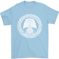 A Viking Ship Thor Odin Valhalla Mens T-Shirt 100% Cotton Light Blue