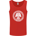 A Viking Ship Thor Odin Valhalla Mens Vest Tank Top Red