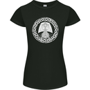 A Viking Ship Thor Odin Valhalla Womens Petite Cut T-Shirt Black