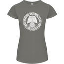 A Viking Ship Thor Odin Valhalla Womens Petite Cut T-Shirt Charcoal