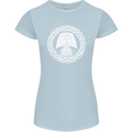 A Viking Ship Thor Odin Valhalla Womens Petite Cut T-Shirt Light Blue