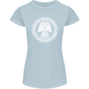 A Viking Ship Thor Odin Valhalla Womens Petite Cut T-Shirt Light Blue