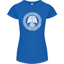 A Viking Ship Thor Odin Valhalla Womens Petite Cut T-Shirt Royal Blue