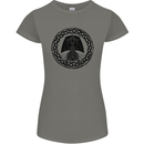 A Viking Ship Womens Petite Cut T-Shirt Charcoal
