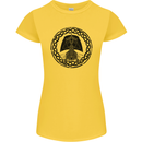 A Viking Ship Womens Petite Cut T-Shirt Yellow