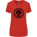 A Viking Ship Womens Wider Cut T-Shirt Red