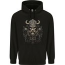 A Viking Warrior Chief Childrens Kids Hoodie Black