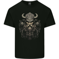 A Viking Warrior Chief Mens Cotton T-Shirt Tee Top Black
