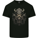 A Viking Warrior Chief Mens Cotton T-Shirt Tee Top Black