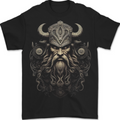A Viking Warrior Chief Mens T-Shirt 100% Cotton BLACK