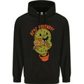 A Voodoo Doll Cactus Mens 80% Cotton Hoodie Black