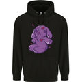 A Voodoo Doll Rabbit Childrens Kids Hoodie Black