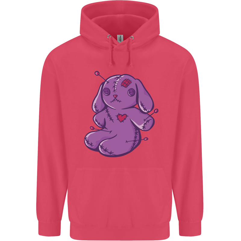 A Voodoo Doll Rabbit Childrens Kids Hoodie Heliconia