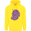 A Voodoo Doll Rabbit Childrens Kids Hoodie Yellow