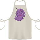 A Voodoo Doll Rabbit Cotton Apron 100% Organic Natural
