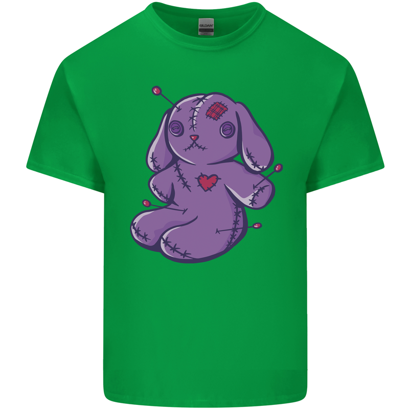 A Voodoo Doll Rabbit Kids T-Shirt Childrens Irish Green