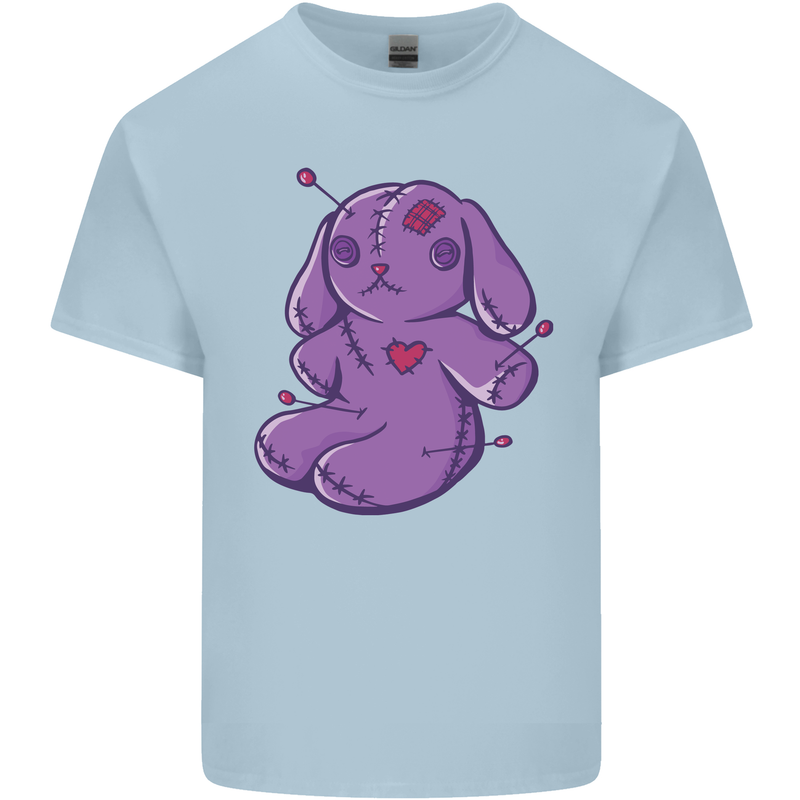 A Voodoo Doll Rabbit Kids T-Shirt Childrens Light Blue