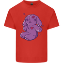 A Voodoo Doll Rabbit Kids T-Shirt Childrens Red