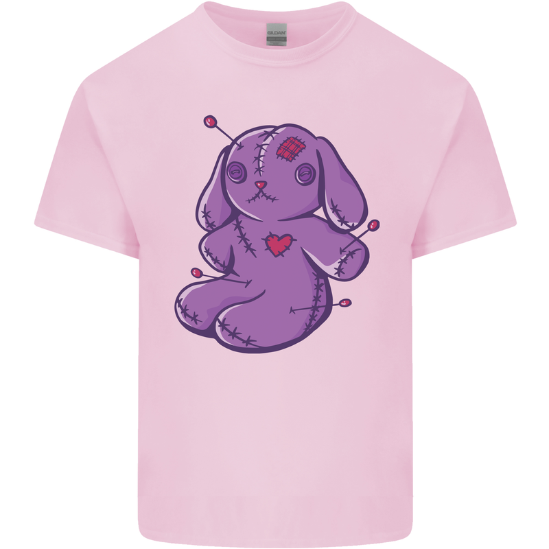 A Voodoo Doll Rabbit Mens Cotton T-Shirt Tee Top Light Pink