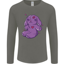 A Voodoo Doll Rabbit Mens Long Sleeve T-Shirt Charcoal