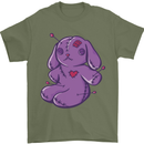 A Voodoo Doll Rabbit Mens T-Shirt 100% Cotton Military Green
