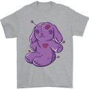 A Voodoo Doll Rabbit Mens T-Shirt 100% Cotton Sports Grey