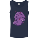 A Voodoo Doll Rabbit Mens Vest Tank Top Navy Blue