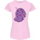 A Voodoo Doll Rabbit Womens Petite Cut T-Shirt Light Pink