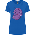 A Voodoo Doll Rabbit Womens Wider Cut T-Shirt Royal Blue