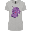 A Voodoo Doll Rabbit Womens Wider Cut T-Shirt Sports Grey