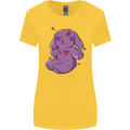 A Voodoo Doll Rabbit Womens Wider Cut T-Shirt Yellow