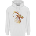 A Watercolour Goat Farming Childrens Kids Hoodie White