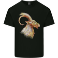 A Watercolour Goat Farming Kids T-Shirt Childrens Black