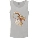 A Watercolour Goat Farming Mens Vest Tank Top Sports Grey