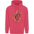 A Watercolour Turtle Childrens Kids Hoodie Heliconia