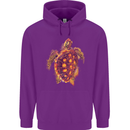 A Watercolour Turtle Childrens Kids Hoodie Purple