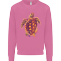 A Watercolour Turtle Mens Sweatshirt Jumper Azalea