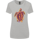 A Watercolour Turtle Womens Wider Cut T-Shirt Sports Grey