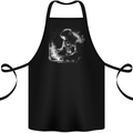 A Welder Welding a Joint Cotton Apron 100% Organic Black