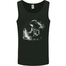 A Welder Welding a Joint Mens Vest Tank Top Black