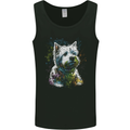 A West Highland White Terrier Dog Mens Vest Tank Top Black